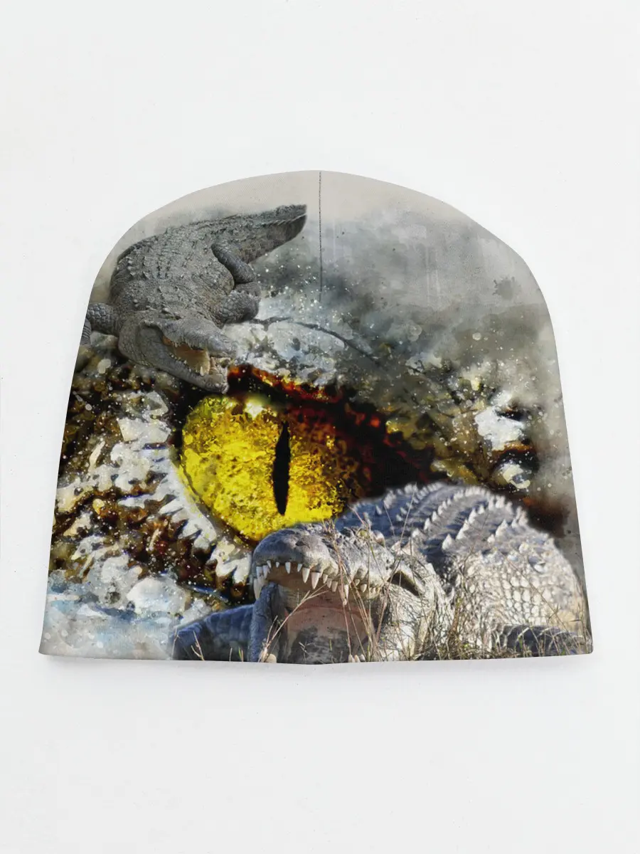 Детская шапка / Глаз крокодила