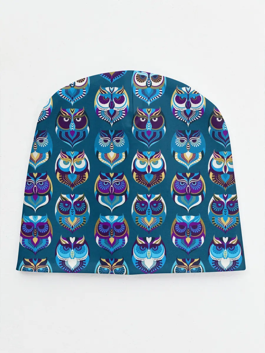 Детская шапка / Совы