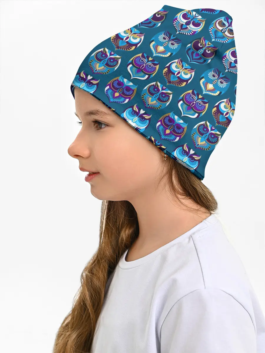 Детская шапка / Совы