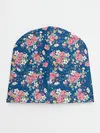 Детская шапка / Розы и Ромашки