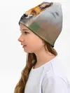 Детская шапка / рыжая лисица