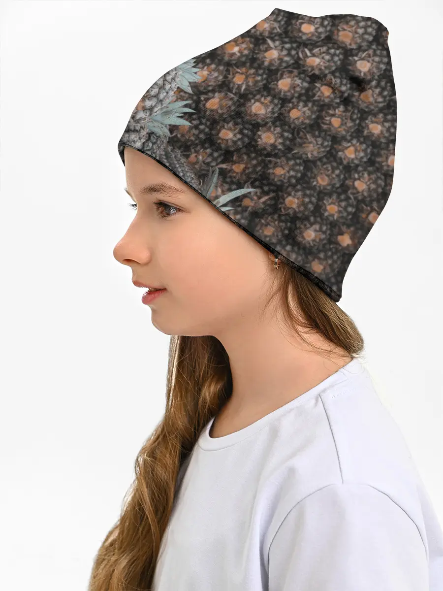 Детская шапка / Спелые ананасы