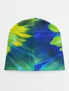 Детская шапка / Разводы яркой краски