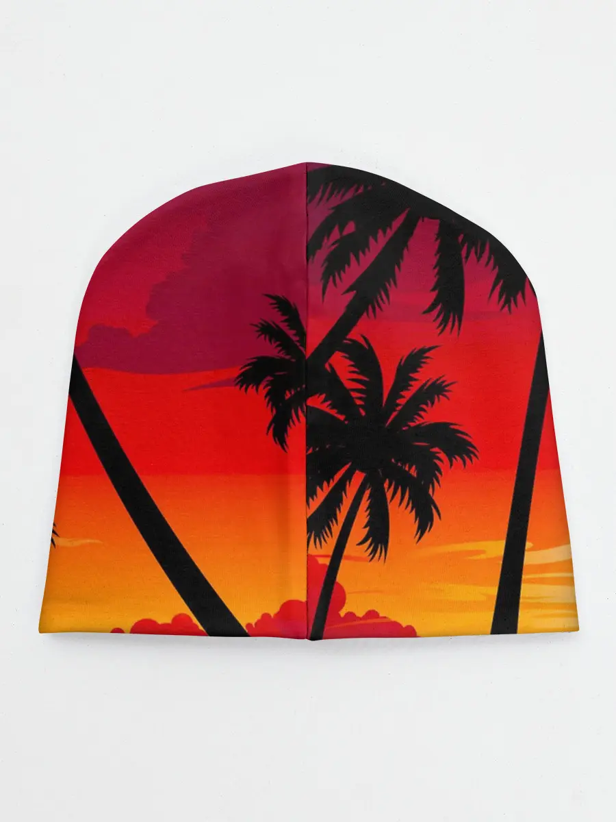 Детская шапка / Гавайский закат