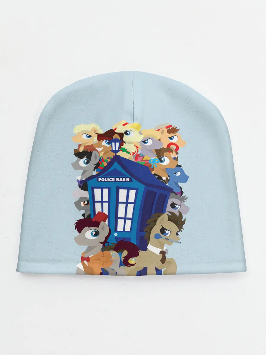 Детская шапка / My little pony x Doctor Who