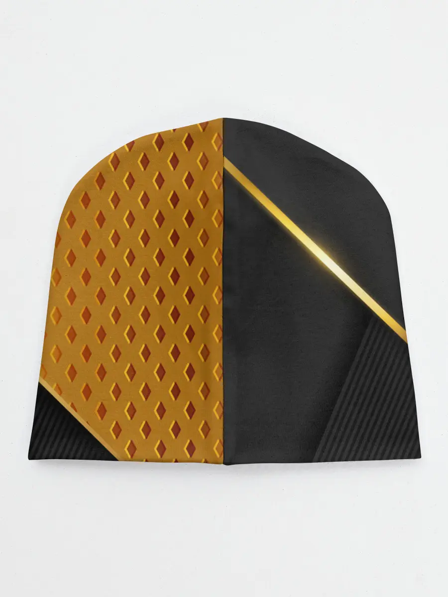 Детская шапка / 3D BLACK & GOLD