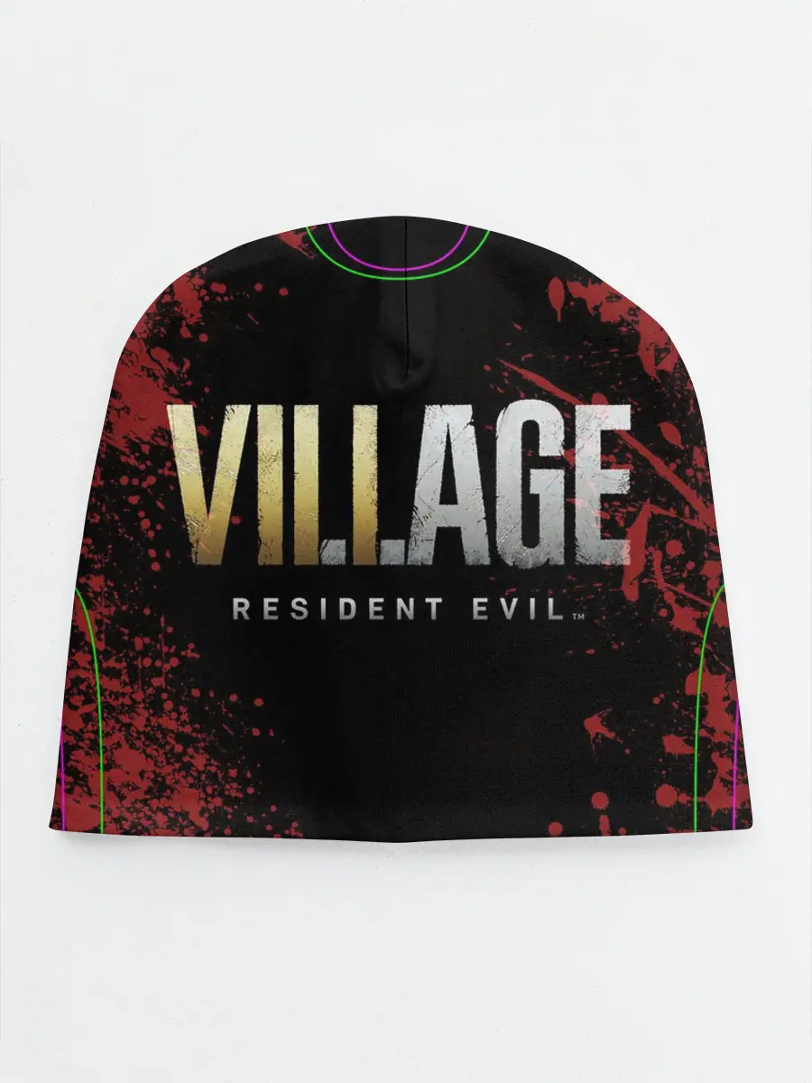 Детская шапка / Resident Evil Village логотип
