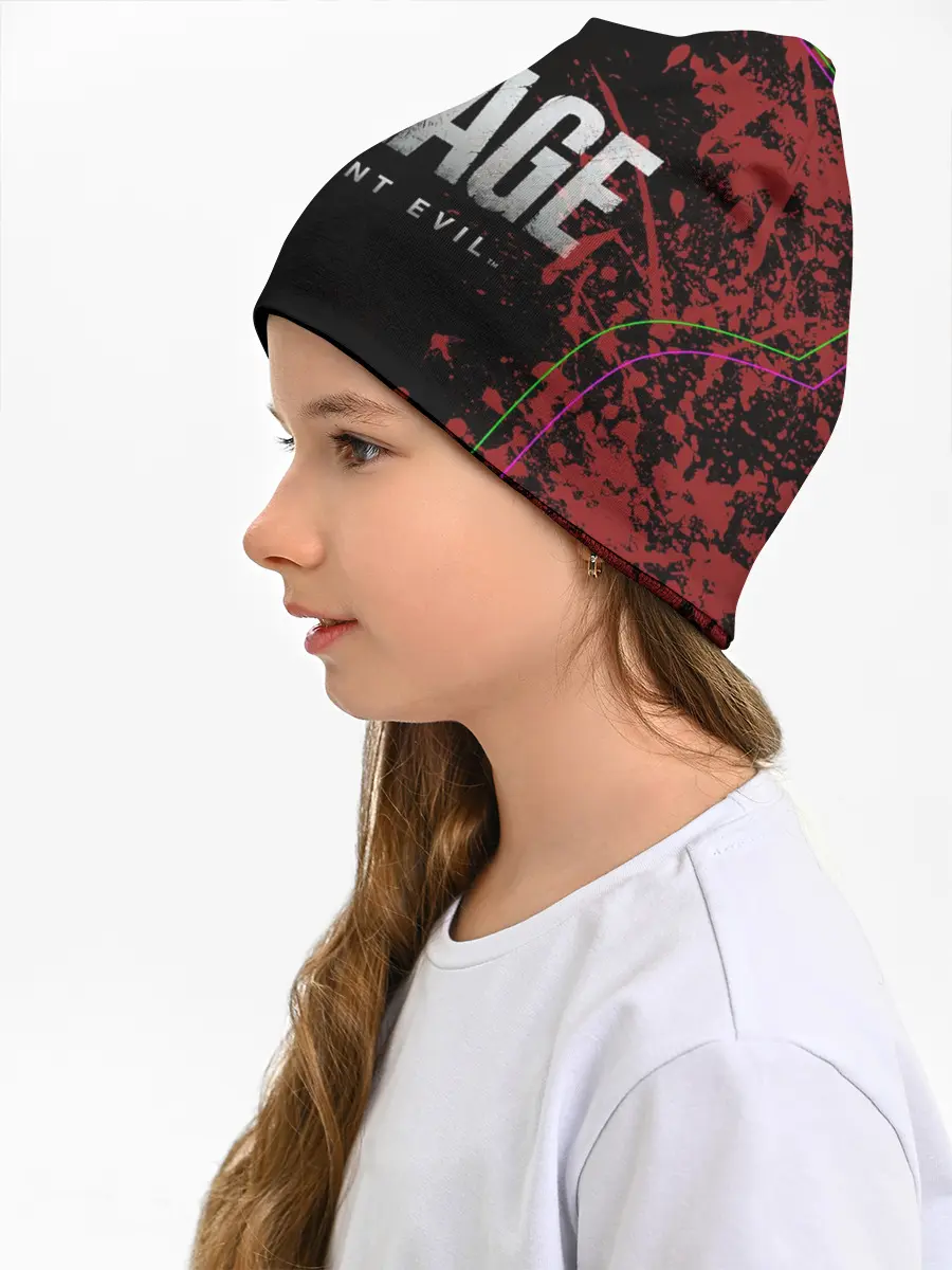 Детская шапка / Resident Evil Village логотип