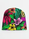 Детская шапка / Цветочный фон | Пляжная