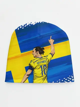 Детская шапка / ЗЛАТАН ИБРАГИМОВИЧ / ШВЕЦИЯ