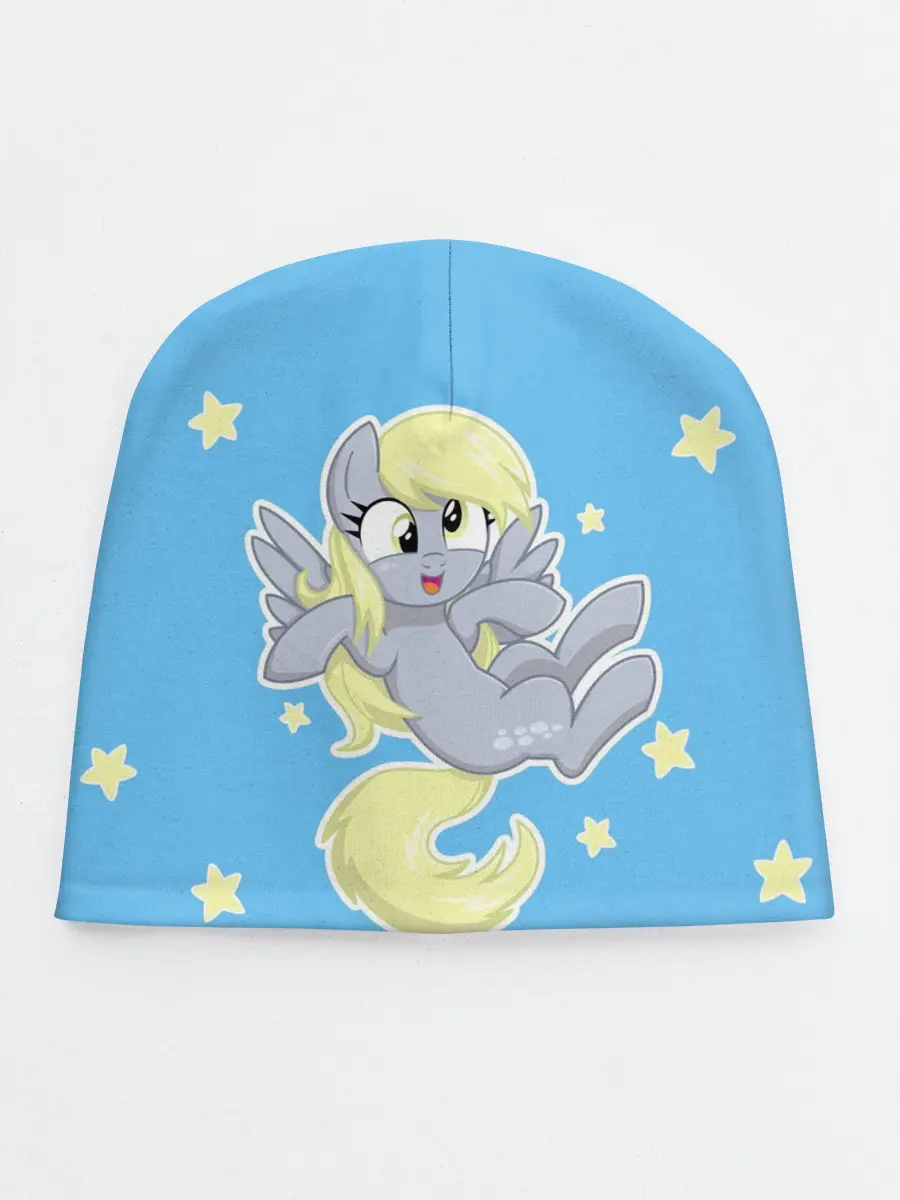 Детская шапка / Пони в звёздном небе
