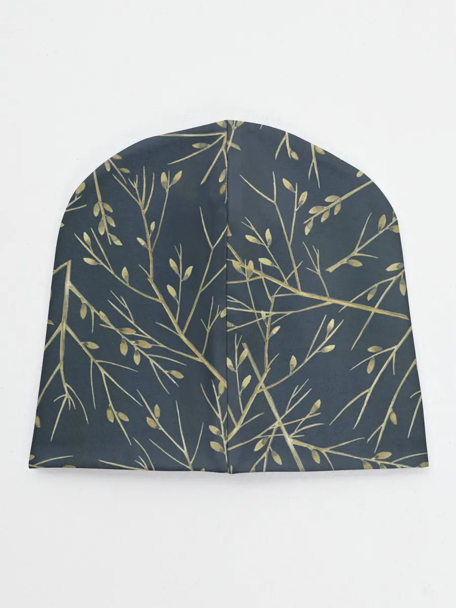 Детская шапка / Осенние ветки