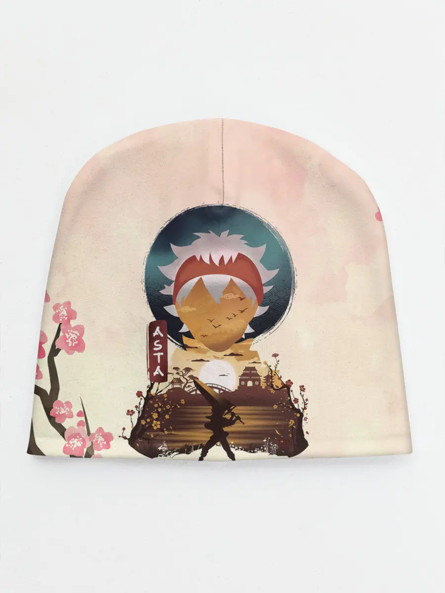 Детская шапка / АСТА сакура | Black Clover