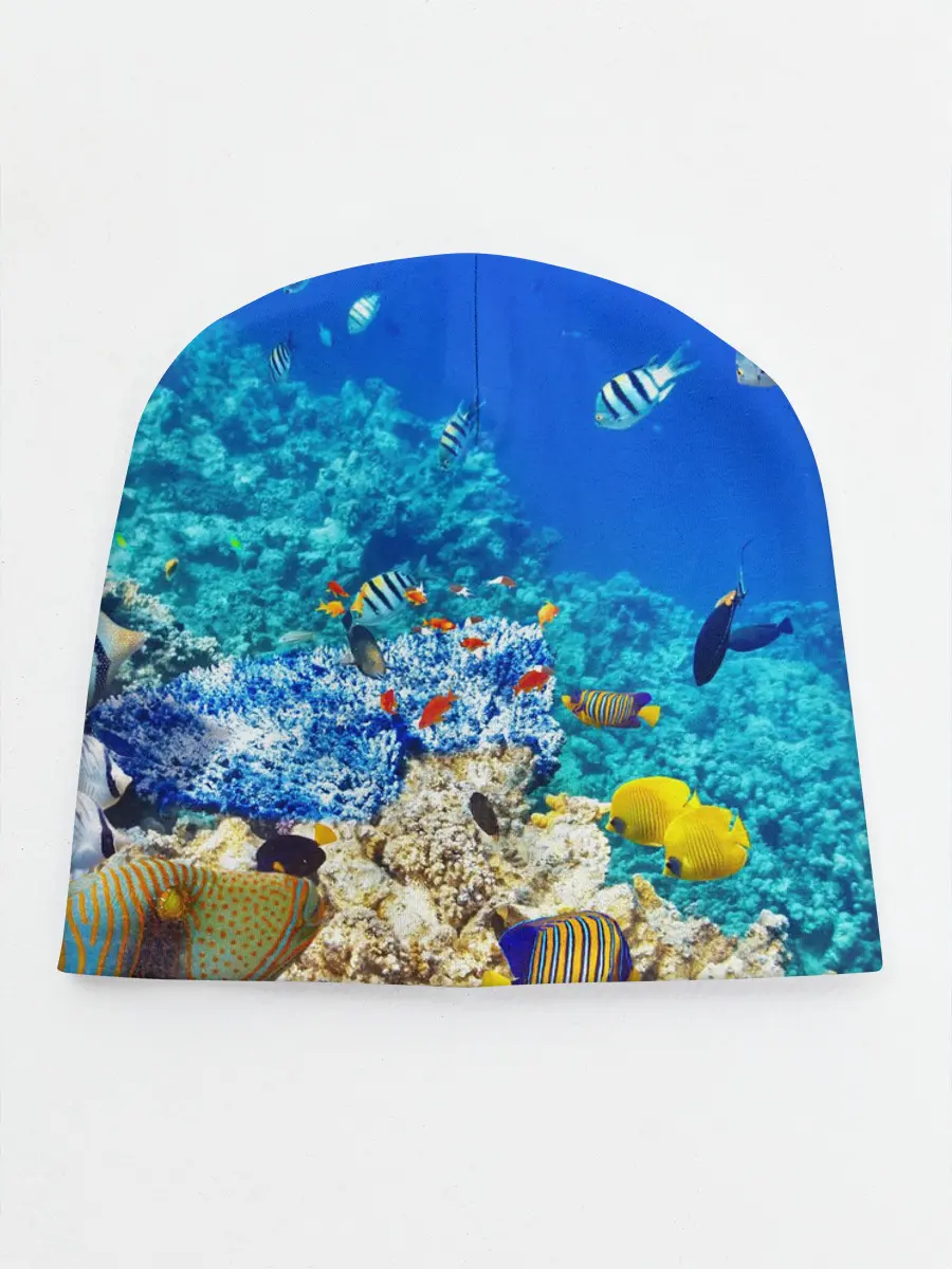 Детская шапка / Морской мир