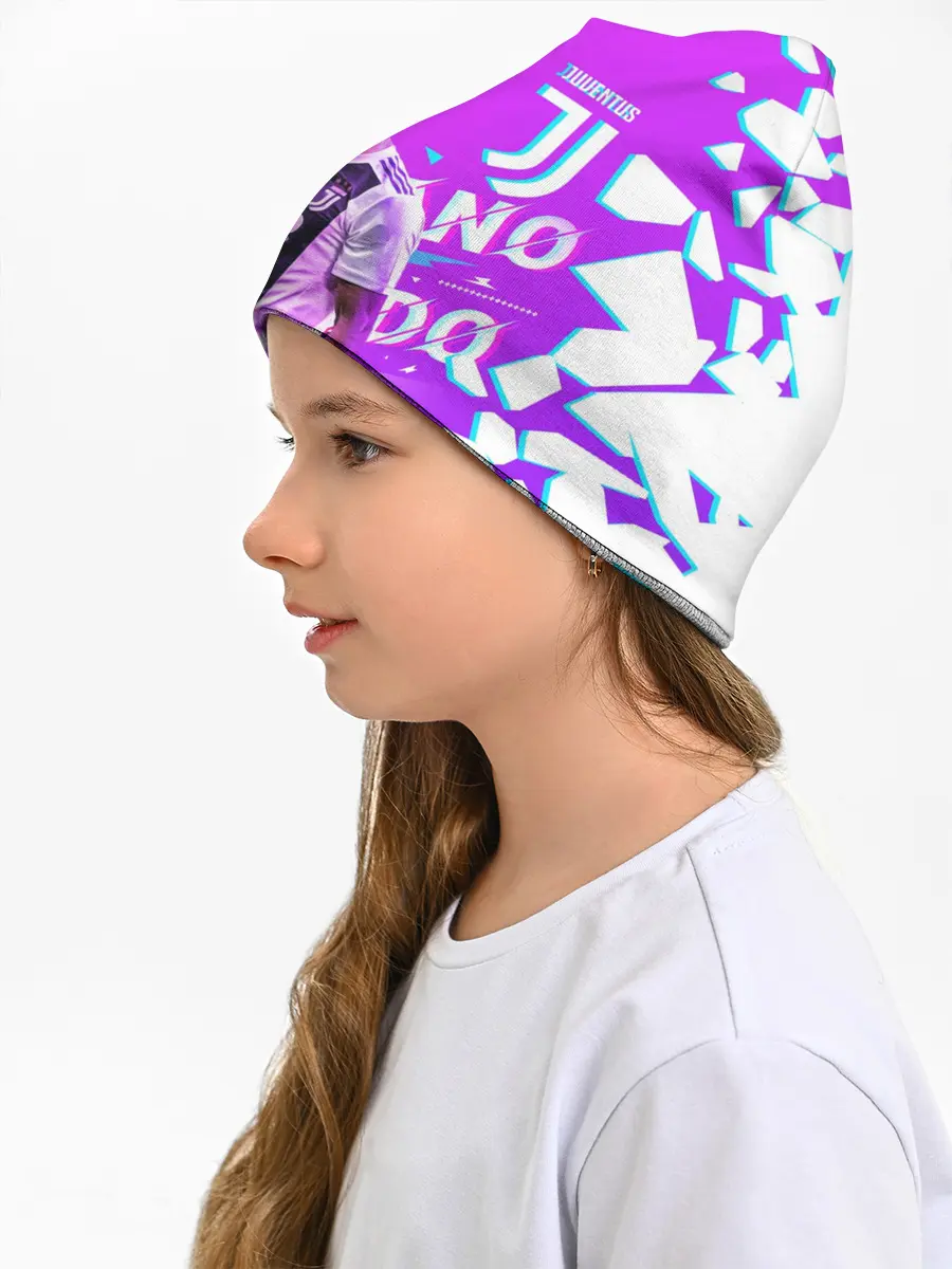 Детская шапка / КРИШТИАНУ РОНАЛДУ / НЕОН