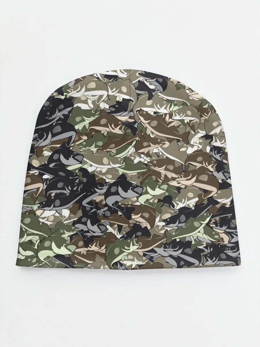 Детская шапка / Камуфляж для рыбака