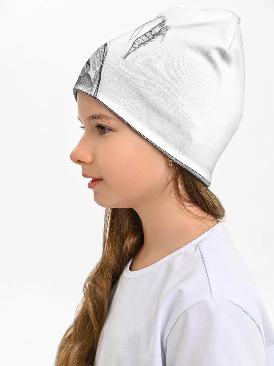 Детская шапка / рыбка