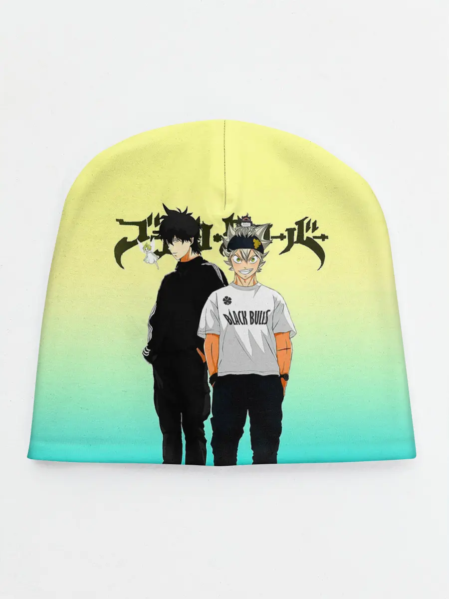 Детская шапка / Юно и Аста | Черный Клевер