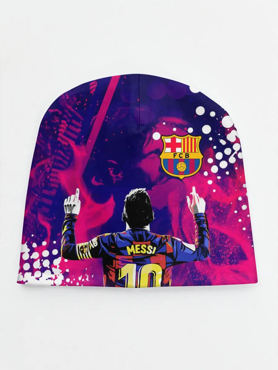 Детская шапка / ЛИОНЕЛЬ МЕССИ / FIRE / ОГОНЬ