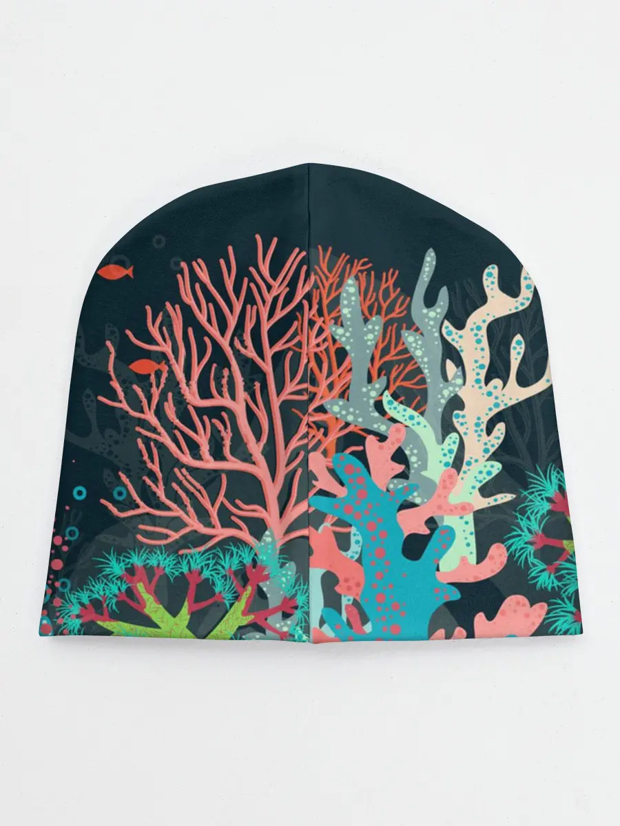 Детская шапка / Морской пейзаж