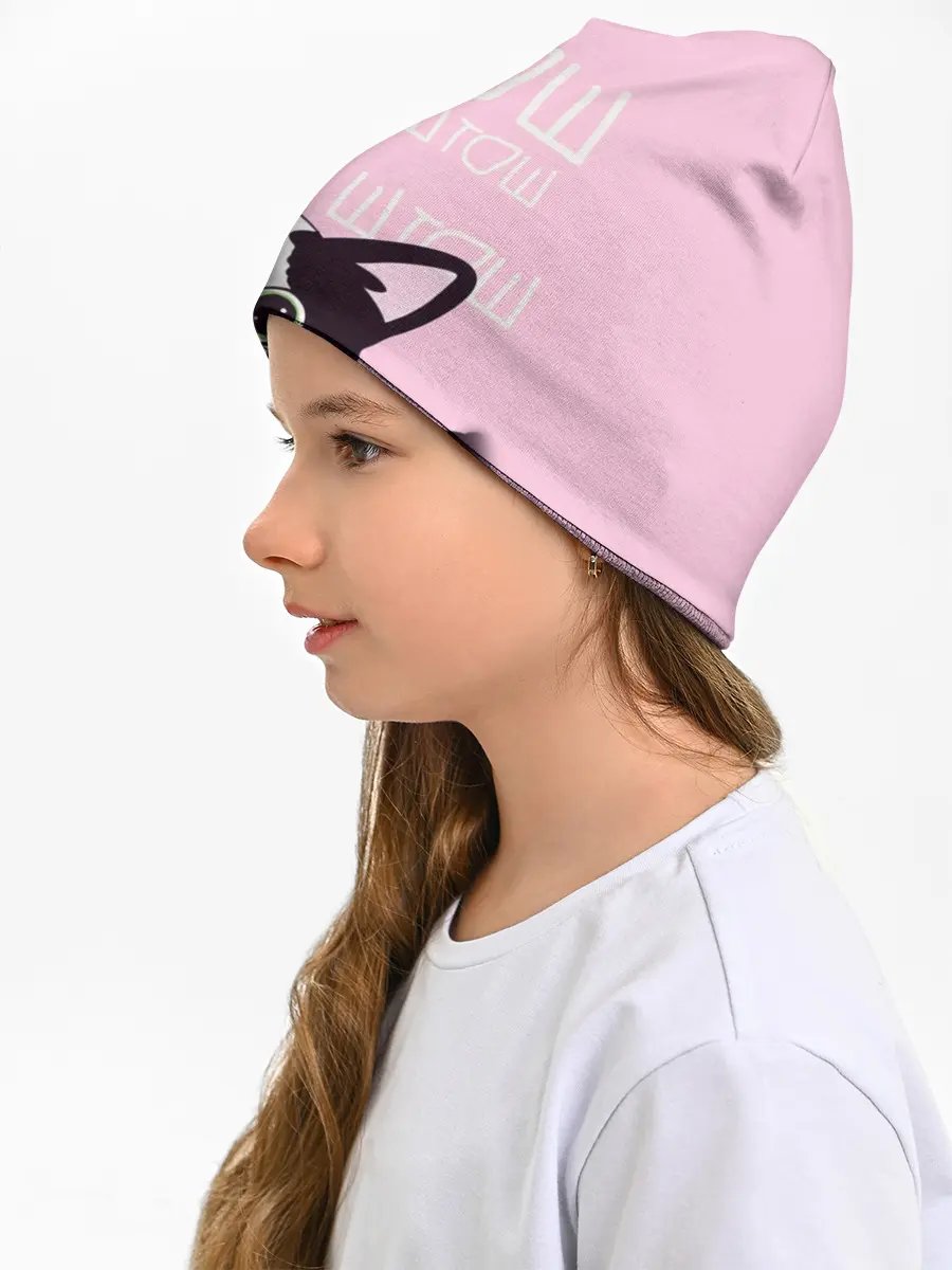 Детская шапка / котик штош