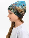 Детская шапка / Коралловые рыбки