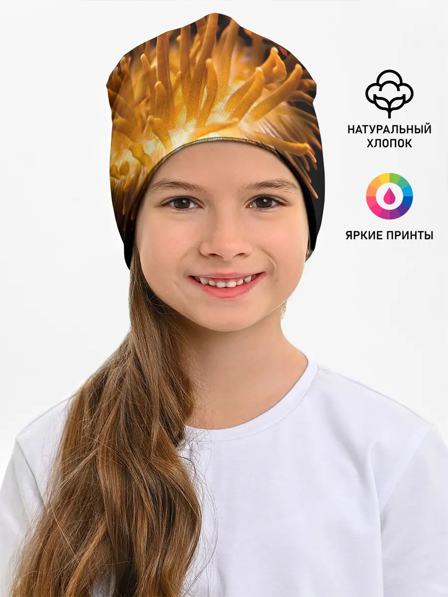 Детская шапка / Клоуны в актинии