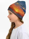 Детская шапка / Прибрежный закат