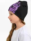 Детская шапка / Фиолетовый Кракен