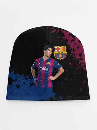 Детская шапка / Barcelona: Луис Суарес.