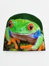 Детская шапка / Тропическая лягушка