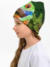 Детская шапка / Тропическая лягушка