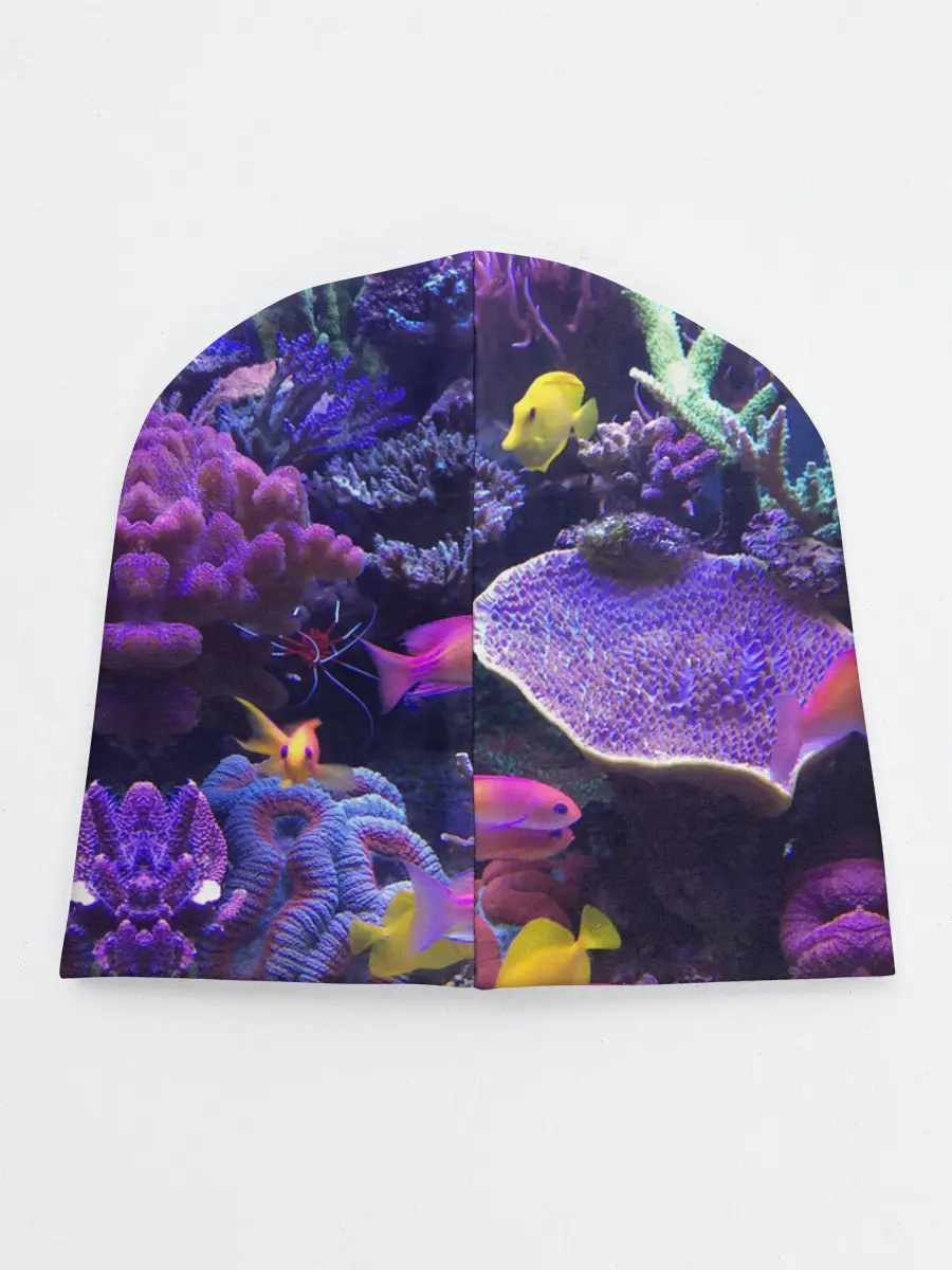 Детская шапка / Коралловые рыбки