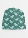 Детская шапка / Киты