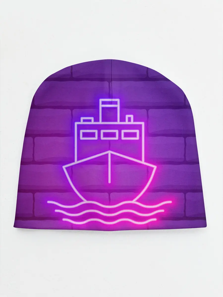 Детская шапка / Судно неон