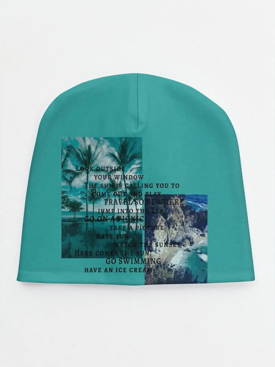 Детская шапка / Море