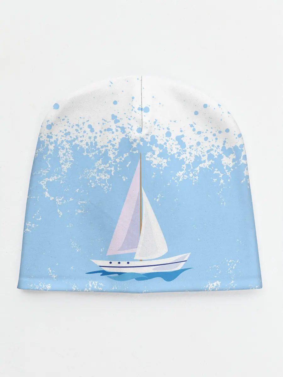 Детская шапка / ОДИНОКАЯ ЛОДКА | SAILBOAT