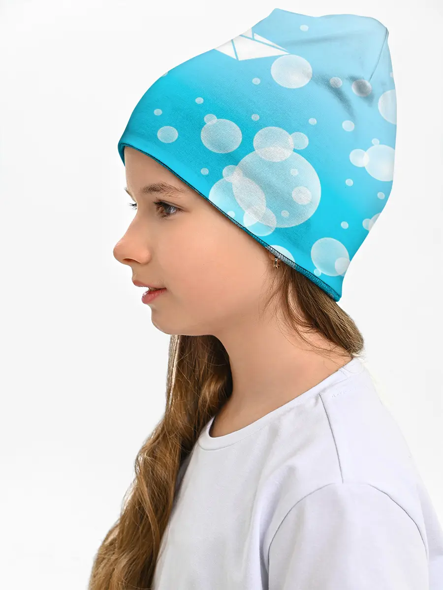 Детская шапка / Бумажный кораблик