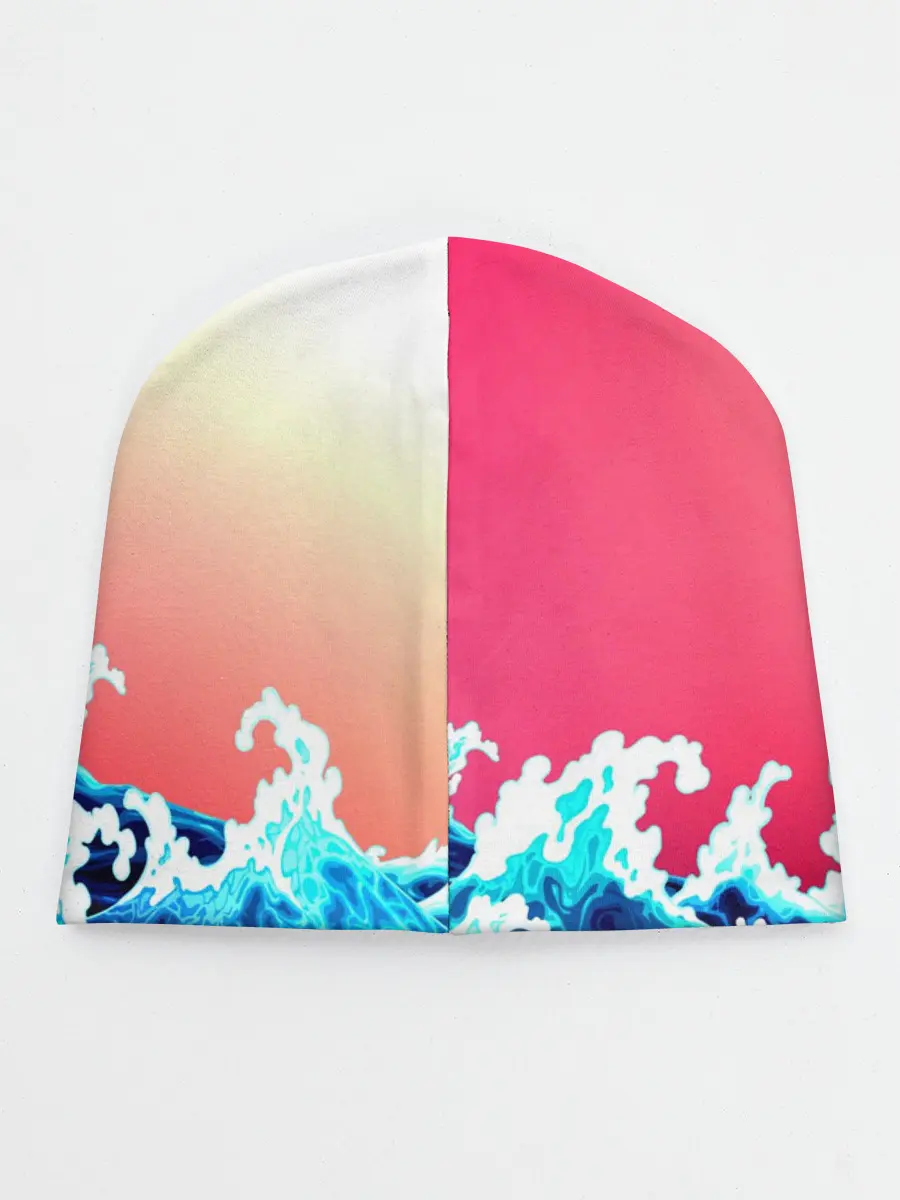 Детская шапка / Кракен в Море | Градиент