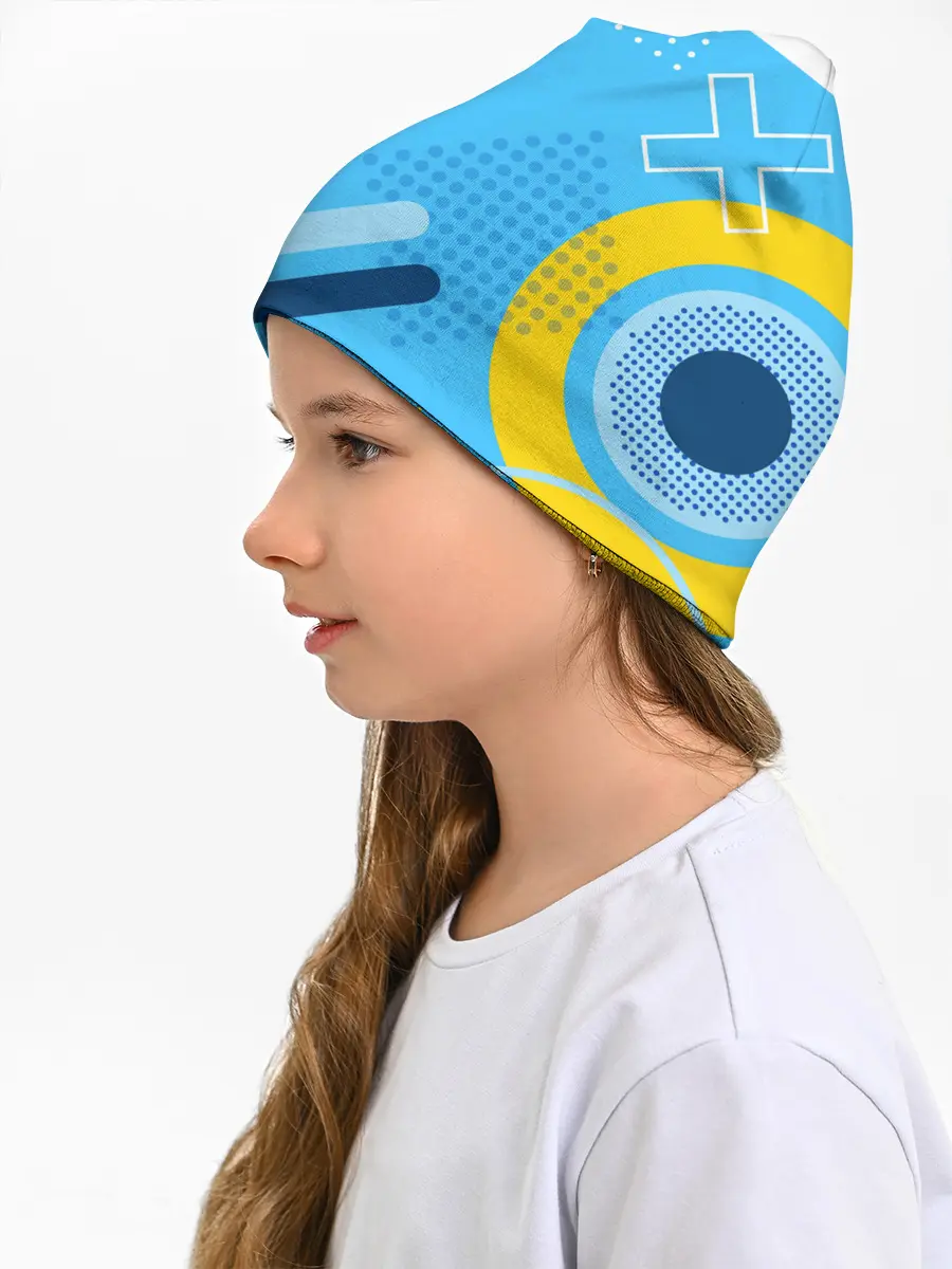 Детская шапка / Геометрические фигуры