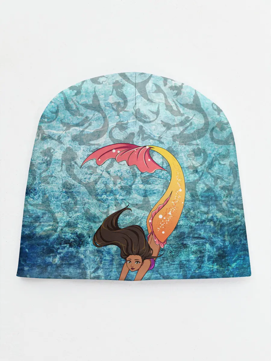 Детская шапка / Русалка | Подводный мир