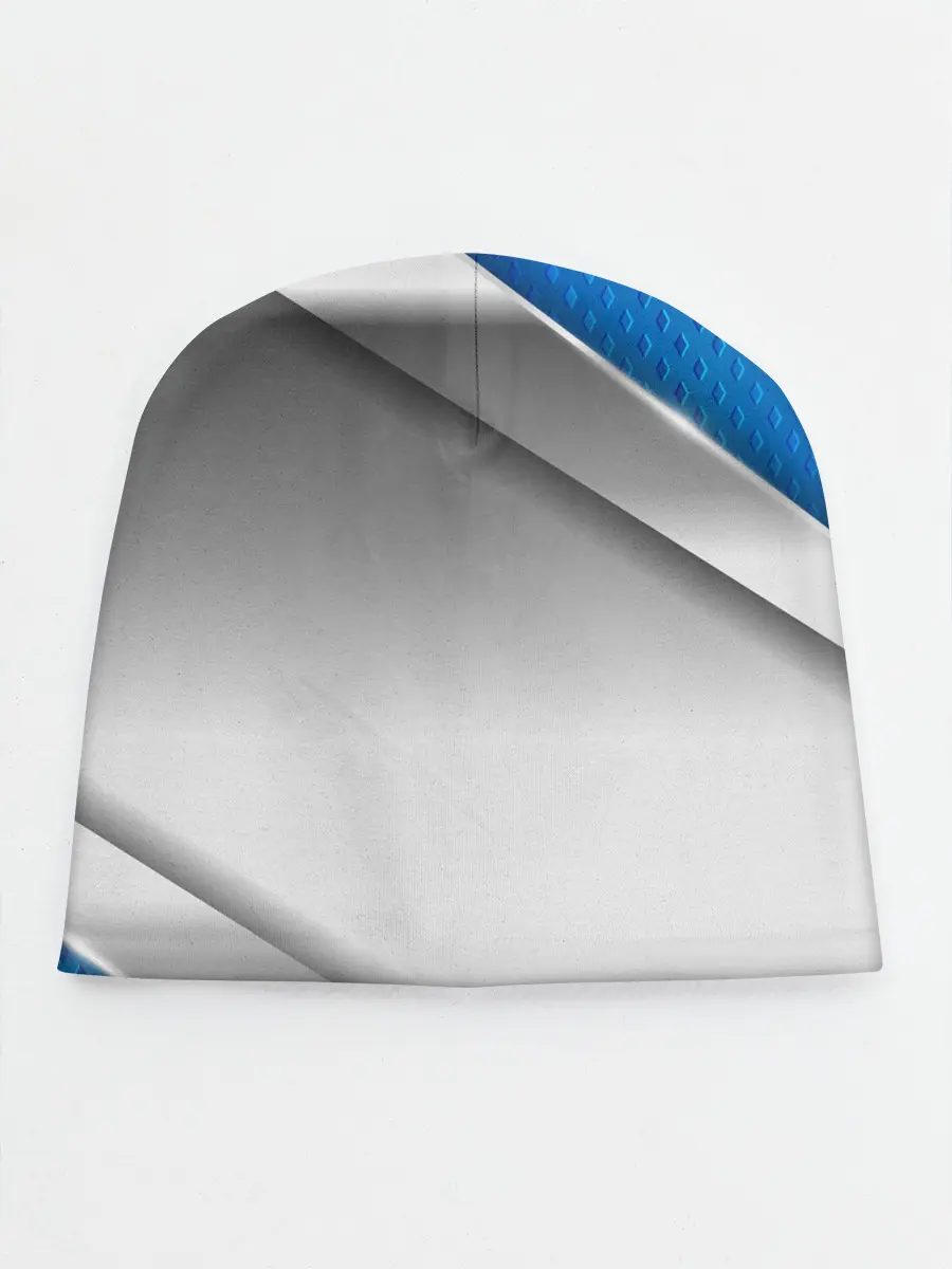 Детская шапка / 3D СЕРЕБРО BLUE LINES