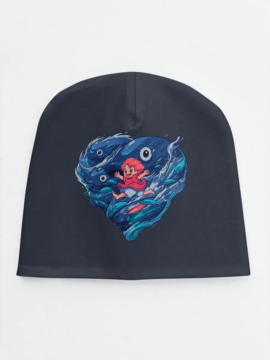 Детская шапка / Ocean heart. Totoro
