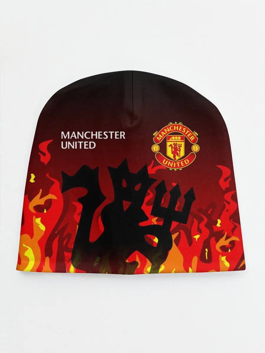 Детская шапка / MANCHESTER UNITED / ДЬЯВОЛ