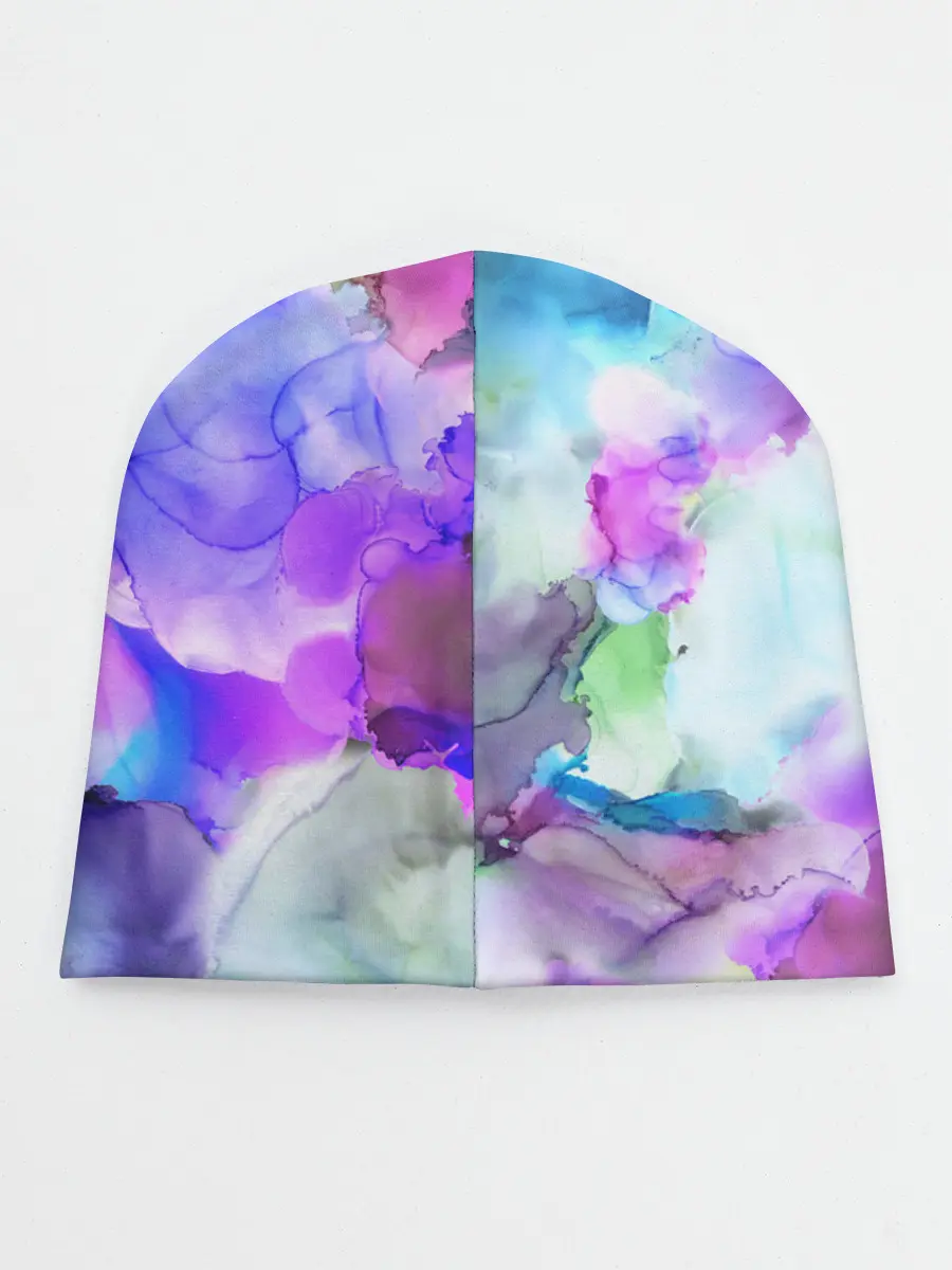 Детская шапка / Акварельная краска