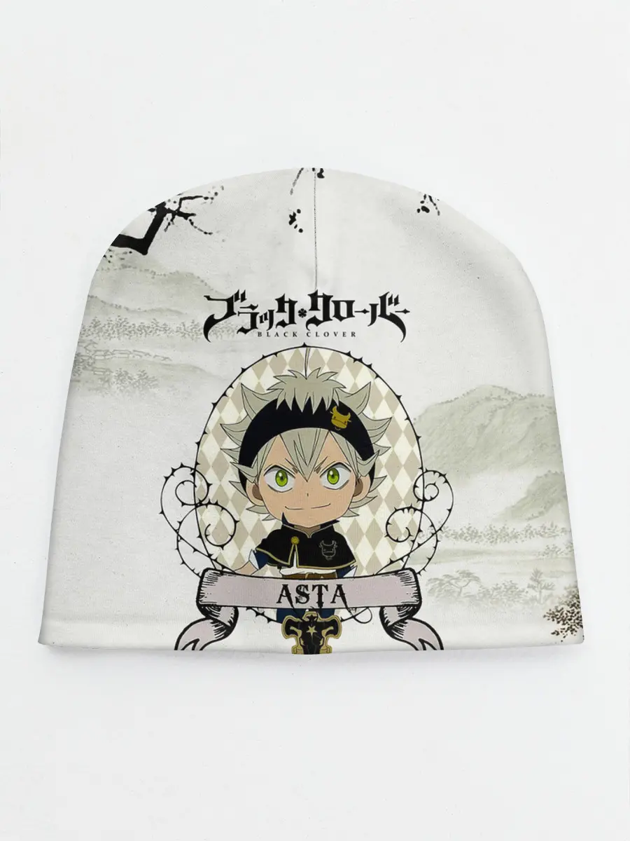 Детская шапка / Аста Чёрный клевер Япония