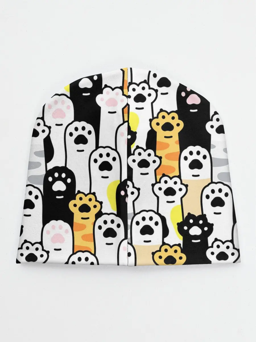 Детская шапка / КОШАЧИЬ ЛАПЫ