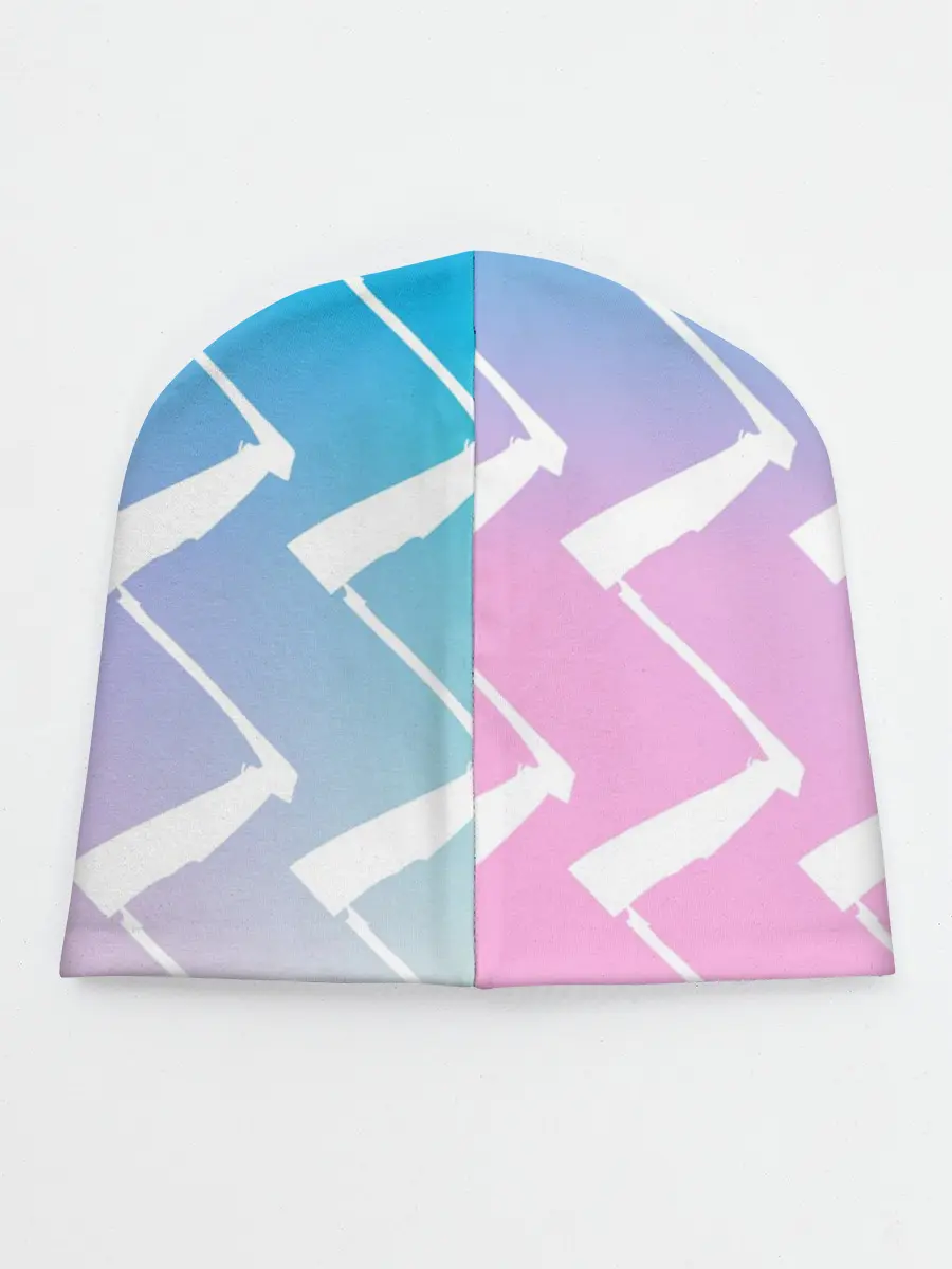 Детская шапка / Котик-рыбка-единорог