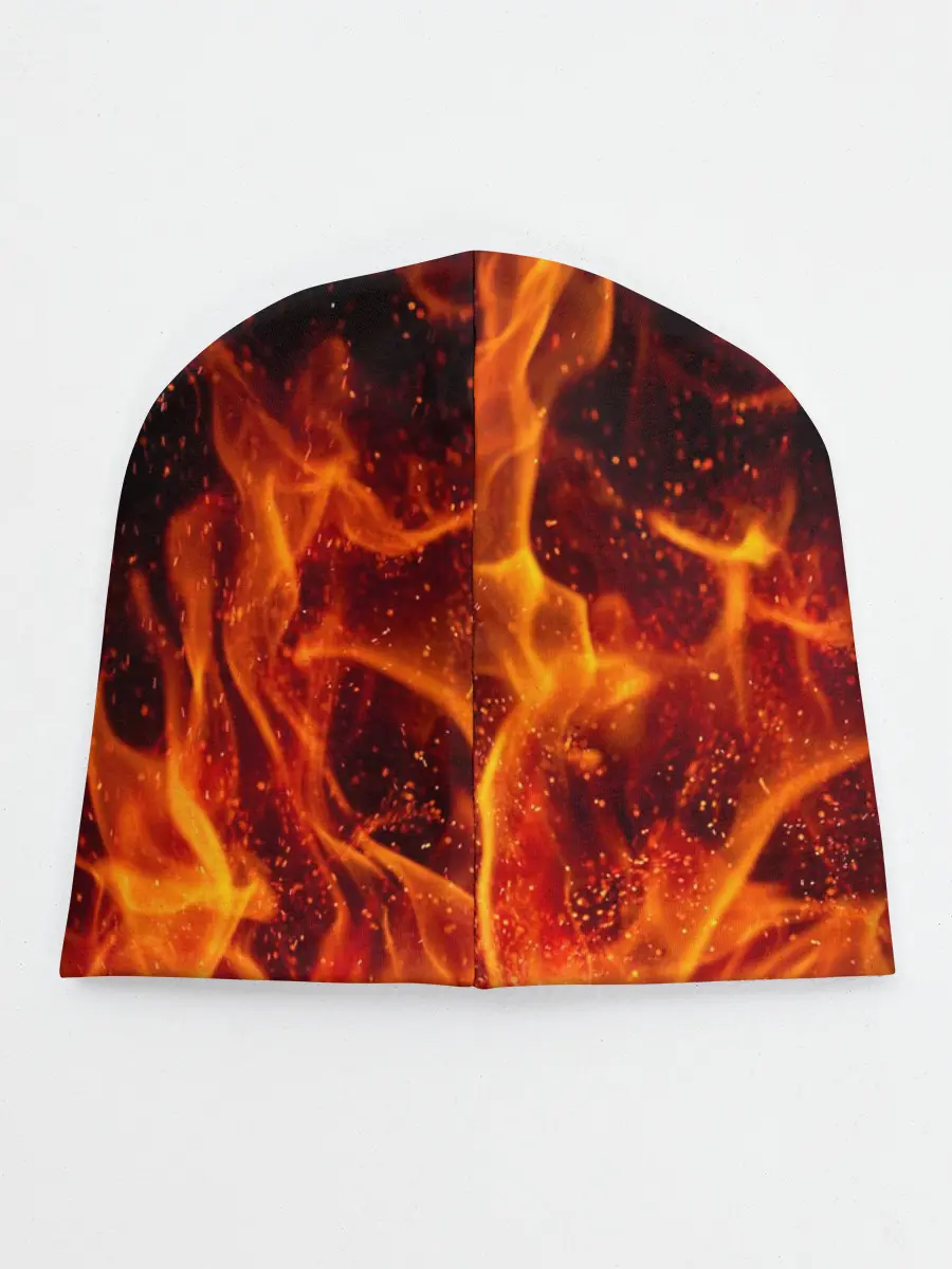 Детская шапка / FC BARCELONA / FIRE / ОГОНЬ