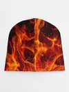 Детская шапка / FC BARCELONA / FIRE / ОГОНЬ